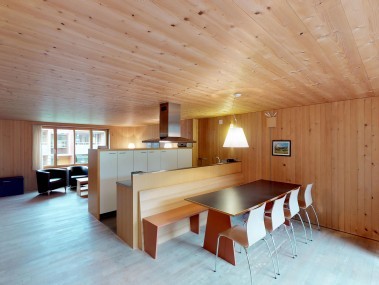 Cucina con zona pranzo - Villaggio turistico Reka Urnaesch