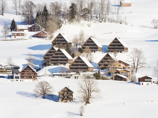 Vue extérieure en hiver - Village de vacances Reka Wildhaus