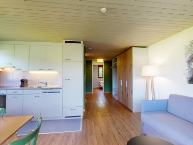 Küche mit Essbereich - Reka-Feriendorf Wildhaus