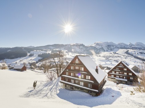 Exterior view in winter - Reka Holiday Village Wildhaus