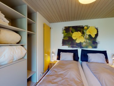 Salon et chambre à coucher - Village de vacances Reka Wildhaus