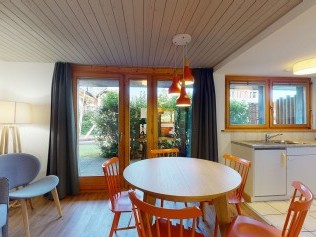 Küche mit Essbereich - Reka-Feriendorf Wildhaus