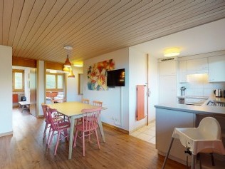 Küche mit Essbereich - Reka-Feriendorf Wildhaus