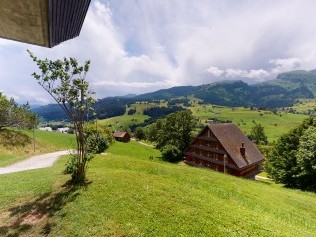 Aussicht auf die Landschaft - Reka-Feriendorf Wildhaus