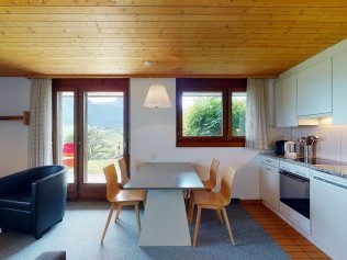 Küche mit Essbereich - Reka-Feriendorf Wildhaus