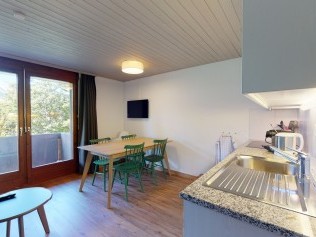 Küche mit Essbereich - Reka-Feriendorf Wildhaus