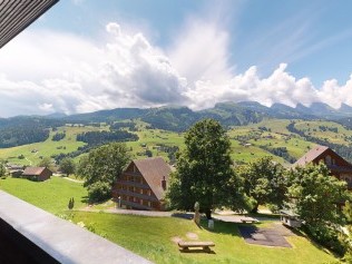 Aussicht auf die Landschaft - Reka-Feriendorf Wildhaus