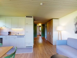 Küche mit Essbereich - Reka-Feriendorf Wildhaus