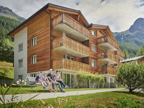 Vue extérieure en été - Village de vacances Reka Zinal