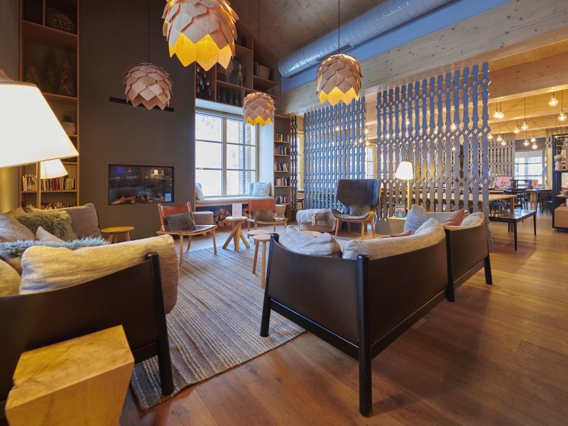 Gemütlicher Loungebereich - Reka-Feriendorf Zinal