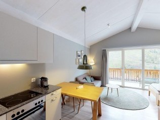 Küche mit Essbereich - Reka-Feriendorf Zinal