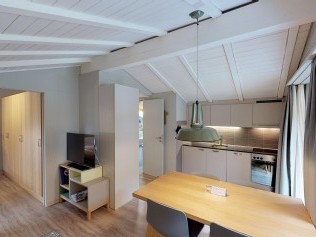 Küche mit Essbereich - Reka-Feriendorf Zinal