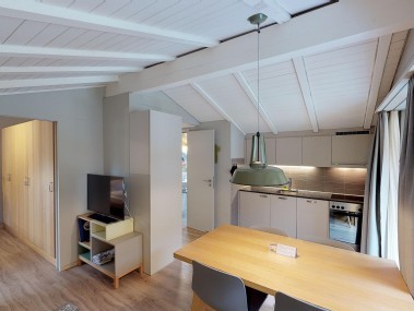 Küche mit Essbereich - Reka-Feriendorf Zinal