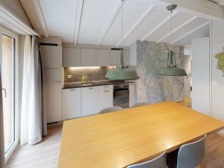 Küche mit Essbereich - Reka-Feriendorf Zinal