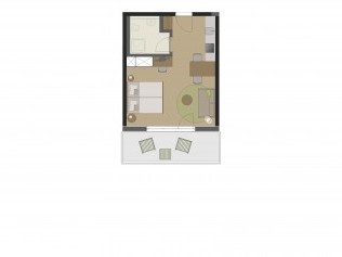 Wohnungsgrundriss Typ A