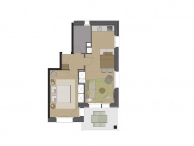 Pianta appartamento tipo D