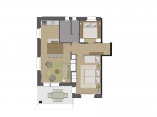 Wohnungsgrundriss Typ G