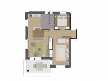 Pianta appartamento tipo G