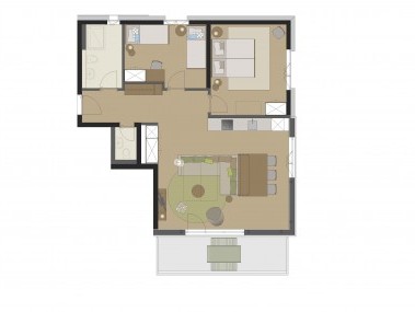 Pianta appartamento tipo I