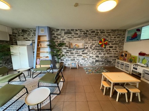 Aufenthaltsraum - Reka-Ferienhaus Brissago