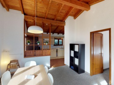 Wohnzimmer mit Essbereich - Reka-Ferienanlage Brissago