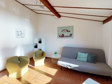 Wohnzimmer - Reka-Ferienanlage Brissago