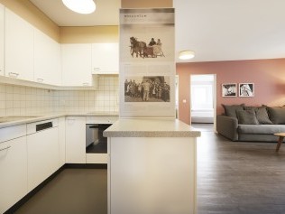 Küche - Reka-Ferienanlage Chesa Engadina Madulain