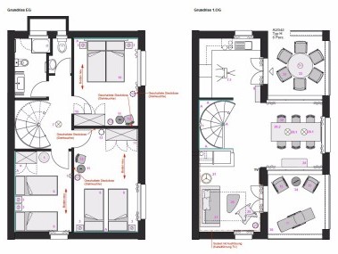 Wohnungsgrundriss Typ H