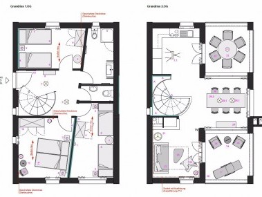 Wohnungsgrundriss Typ G