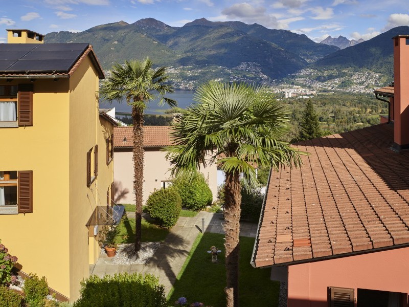 Vista esterna in estate - Casa di vacanza Reka Magadino