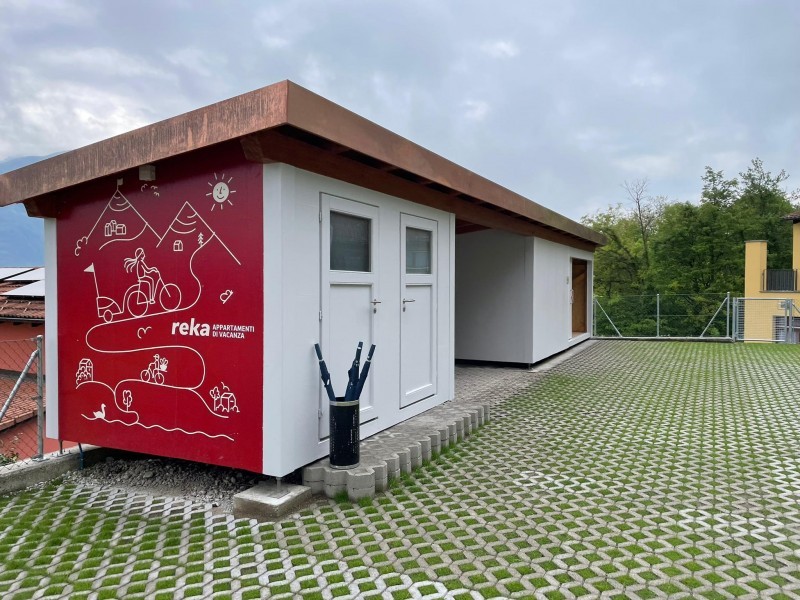 Station de vélo  - Maison de vacances Reka Magadino