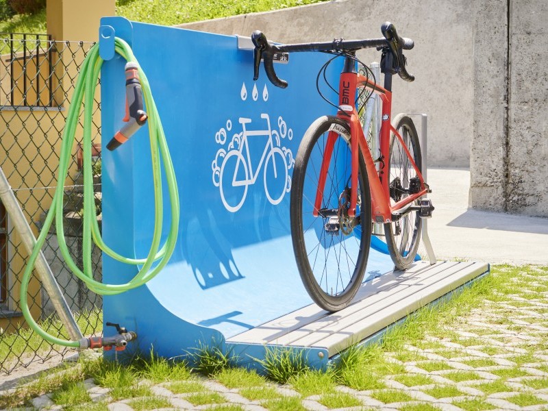 Station de vélo  - Maison de vacances Reka Magadino