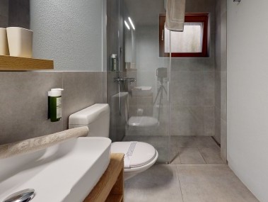 Badezimmer - Reka-Ferienanlage Magadino