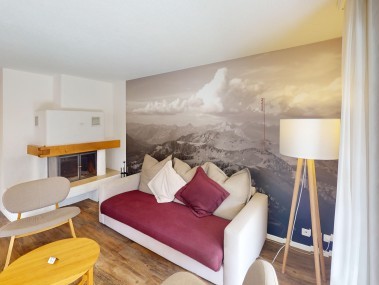 Wohnzimmer mit Essbereich - Reka-Ferienanlage Rougemont