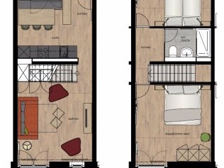 Pianta appartamento tipo C