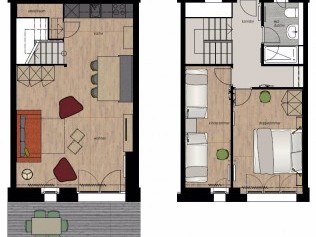 Pianta appartamento tipo D