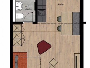 Pianta appartamento tipo B