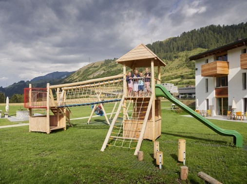 Aussenansicht - Reka-Ferienanlage Scuol