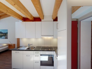 Cucina - Casa di vacanza Reka Scuol