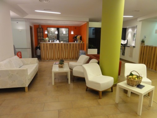 Area di accoglienza con lounge - Residence Dei Fiori
