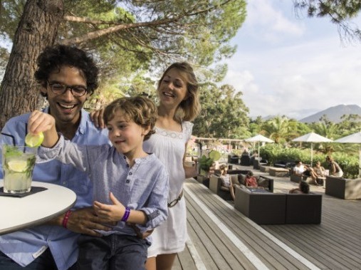 Gemütlicher Loungebereich - Résidence Golfe de Lozari