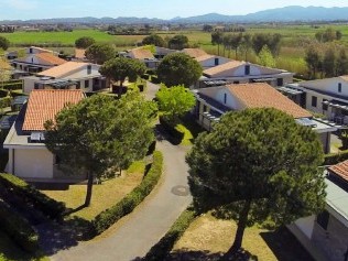 Aussenansicht der Ferienwohnungen - Residence La Cecinella