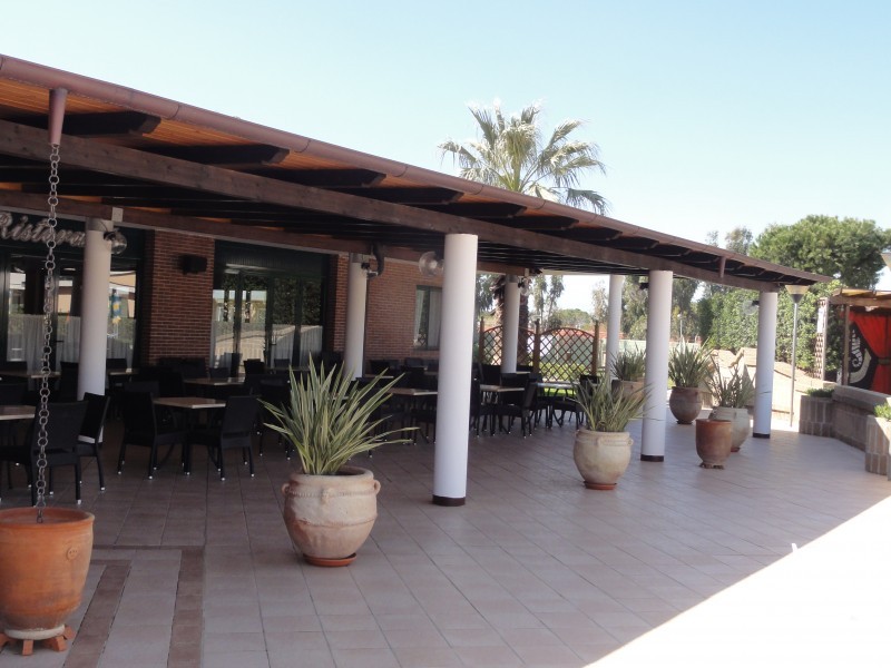 Comfortable outdoor seating area - Residence La Cecinella