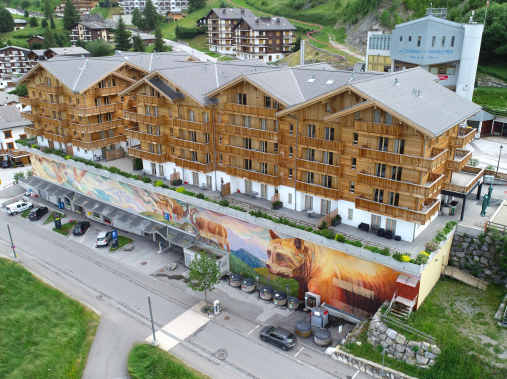 Vista esterna in estate - T-Resort