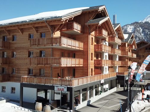 Vue extérieure en hiver - T-Resort