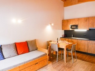 Küche mit Wohnzimmer - T-Resort