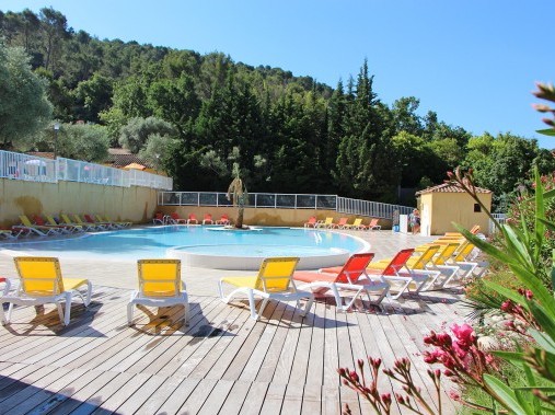 Area piscine - Les Cottages Varois