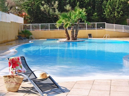 Area piscine - Les Cottages Varois