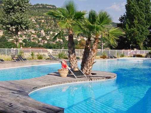 Area piscine - Les Cottages Varois