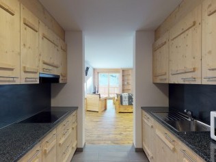 Küche - Résidence Les Mayens